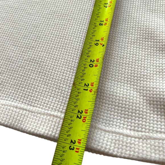 Adobe Rose 90s Southwestern Waffle Thermal Henley Tee M - Picture 5 of 5